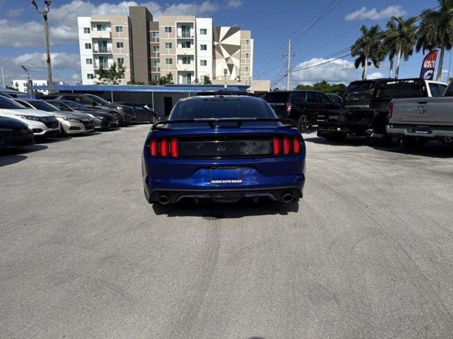 2015 Blue Ford Mustang GT Premium (1FA6P8CFXF5) with an 8 5.0 L engine, Automatic transmission, located at 27610 S Dixie Hwy, Homestead, FL, 33032, (305) 749-2348, 25.510241, -80.438301 - KBB.com Best Buy Awards Finalist. Only 92,923 Miles! Scores 25 Highway MPG and 15 City MPG! This Ford Mustang boasts a Premium Unleaded V-8 5.0 L/302 engine powering this Automatic transmission. Wheels: 18 x 8 Magnetic Painted/Machined -inc: Aluminum, Trunk Rear Cargo Access, Trip Computer.*This For - Photo#3