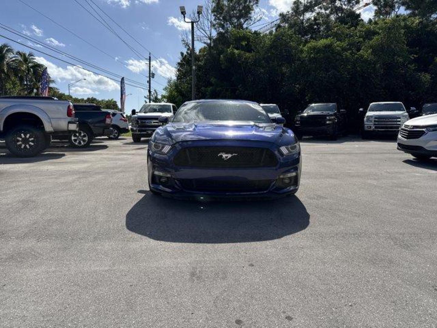 2015 Blue Ford Mustang GT Premium (1FA6P8CFXF5) with an 8 5.0 L engine, Automatic transmission, located at 27610 S Dixie Hwy, Homestead, FL, 33032, (305) 749-2348, 25.510241, -80.438301 - KBB.com Best Buy Awards Finalist. Only 92,923 Miles! Scores 25 Highway MPG and 15 City MPG! This Ford Mustang boasts a Premium Unleaded V-8 5.0 L/302 engine powering this Automatic transmission. Wheels: 18 x 8 Magnetic Painted/Machined -inc: Aluminum, Trunk Rear Cargo Access, Trip Computer.*This For - Photo#7