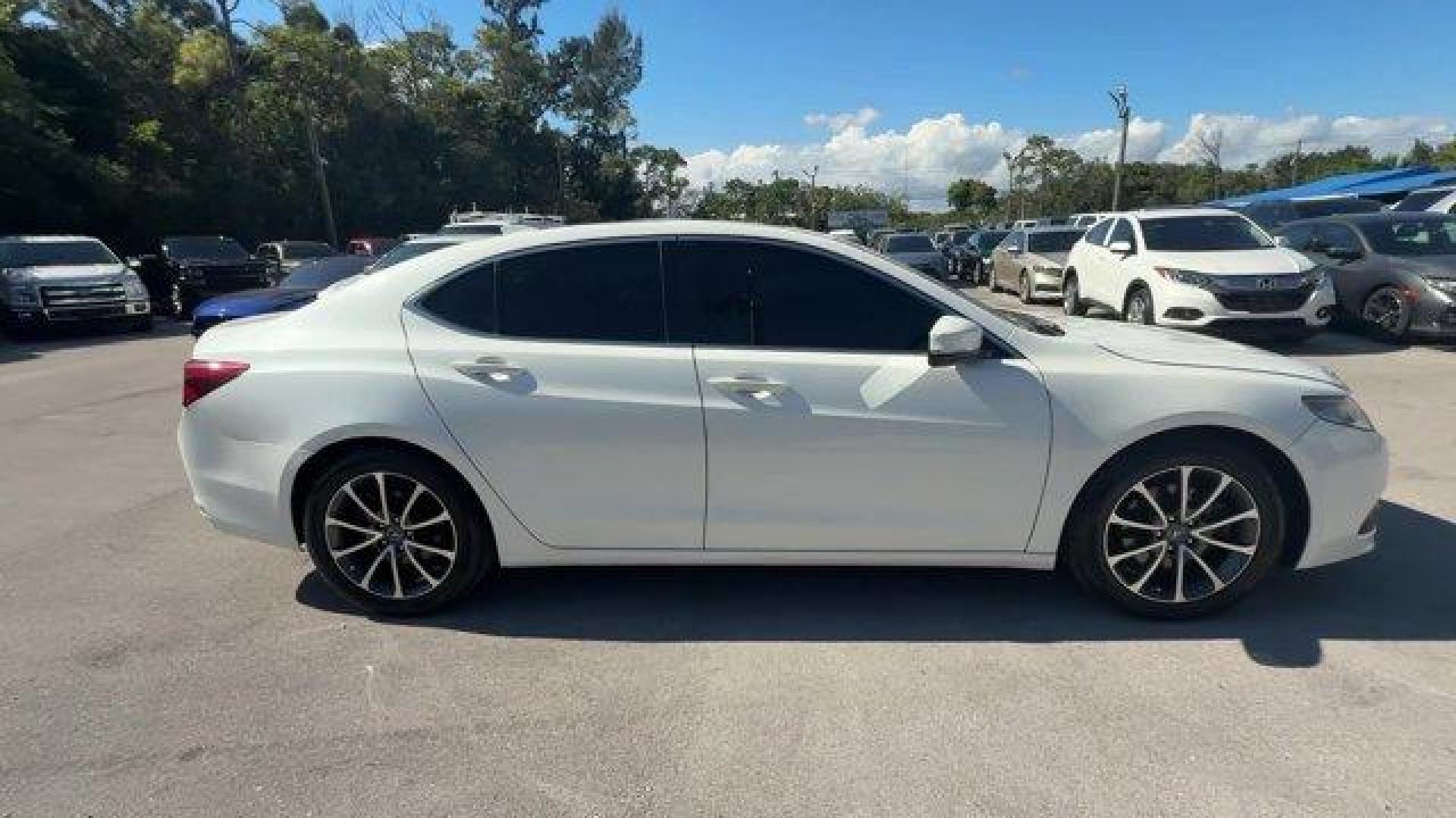 2016 White Acura TLX V6 (19UUB2F37GA) with an 6 3.5 L engine, Automatic transmission, located at 27610 S Dixie Hwy, Homestead, FL, 33032, (305) 749-2348, 25.510241, -80.438301 - KBB.com 10 Best Luxury Cars Under $35,000. Scores 34 Highway MPG and 21 City MPG! This Acura TLX boasts a Premium Unleaded V-6 3.5 L/212 engine powering this Automatic transmission. Window Grid Antenna, Wheels: 18 x 7.5 Aluminum-Alloy, Vehicle Stability Assist Electronic Stability Control (ESC).* Th - Photo#5