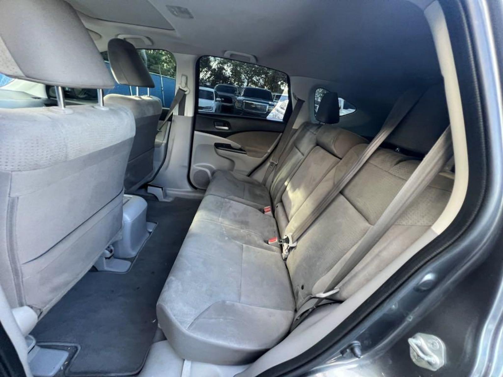 2012 Gray /Gray Honda CR-V EX (JHLRM4H50CC) with an 2.4L I4 DOHC 16V i-VTEC engine, Automatic transmission, located at 27610 S Dixie Hwy, Homestead, FL, 33032, (305) 749-2348, 25.510241, -80.438301 - Photo #10
