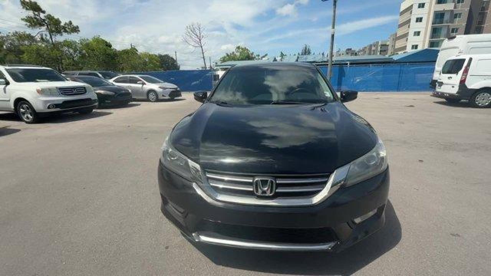 2013 Black Honda Accord Sdn Sport (1HGCR2F57DA) with an 4 2.4L engine, Variable transmission, located at 27610 S Dixie Hwy, Homestead, FL, 33032, (305) 749-2348, 25.510241, -80.438301 - IIHS Top Safety Pick. Boasts 35 Highway MPG and 26 City MPG! This Honda Accord Sdn boasts a Gas I4 2.4L/144 engine powering this Variable transmission. Vehicle Stability Assist (VSA) w/traction control, Variable intermittent flush windshield wipers, Tire pressure monitoring system.*This Honda Accord - Photo#6
