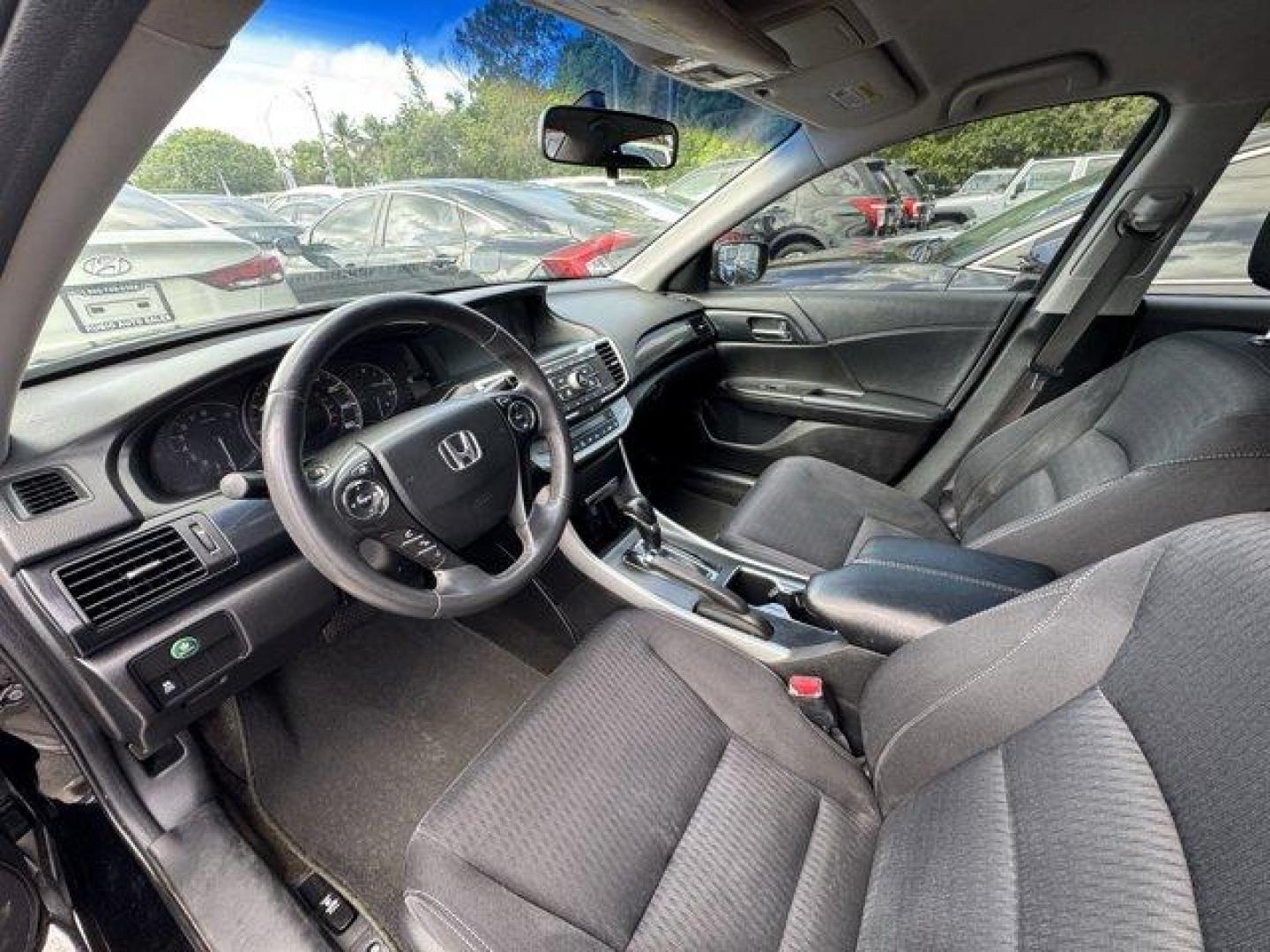 2013 Black Honda Accord Sdn Sport (1HGCR2F57DA) with an 4 2.4L engine, Variable transmission, located at 27610 S Dixie Hwy, Homestead, FL, 33032, (305) 749-2348, 25.510241, -80.438301 - IIHS Top Safety Pick. Boasts 35 Highway MPG and 26 City MPG! This Honda Accord Sdn boasts a Gas I4 2.4L/144 engine powering this Variable transmission. Vehicle Stability Assist (VSA) w/traction control, Variable intermittent flush windshield wipers, Tire pressure monitoring system.*This Honda Accord - Photo#9