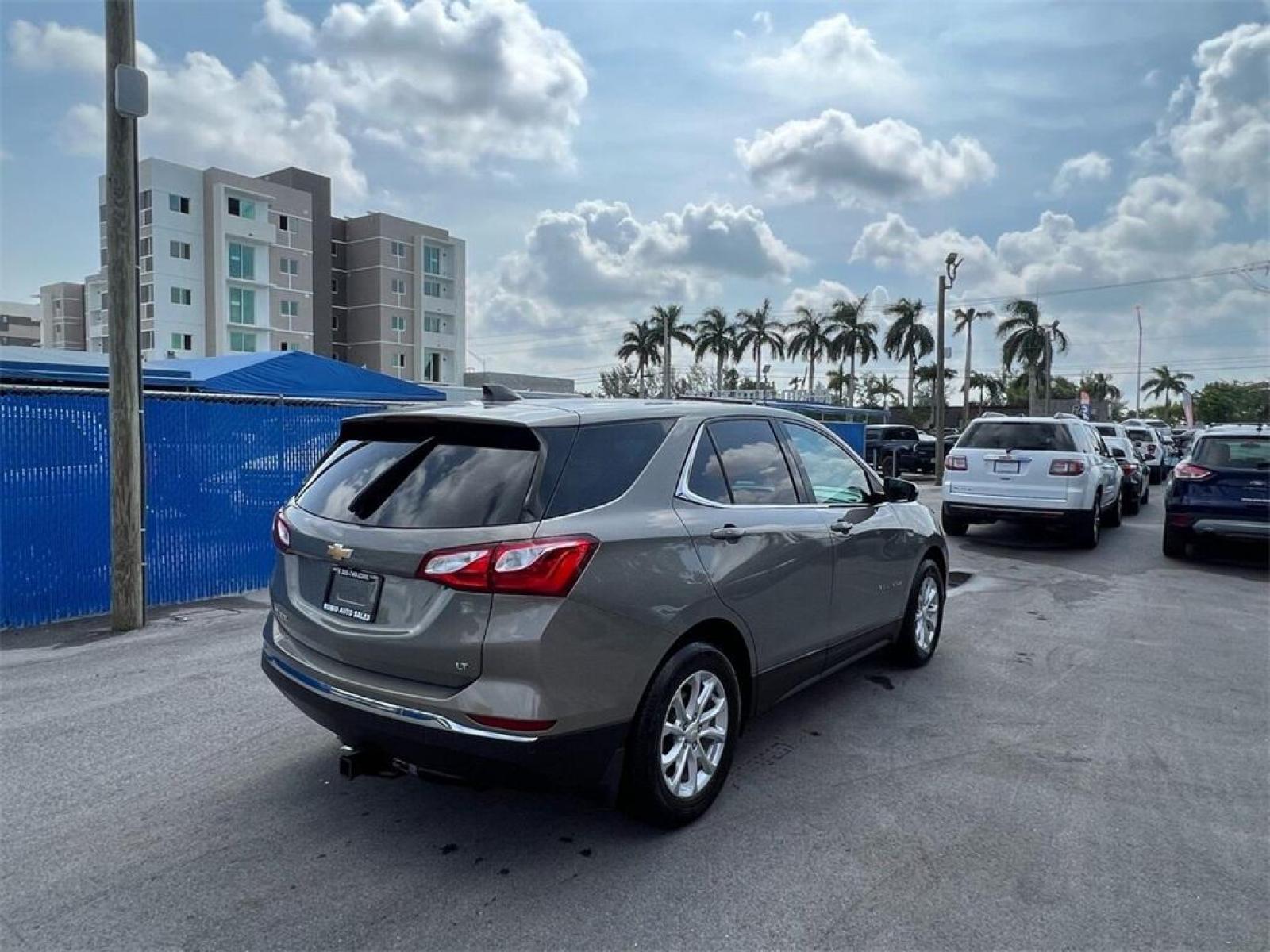 2018 Pepperdust Metallic /Jet Black Chevrolet Equinox LT (3GNAXJEV2JS) with an 1.5L DOHC engine, Automatic transmission, located at 27610 S Dixie Hwy, Homestead, FL, 33032, (305) 749-2348, 25.510241, -80.438301 - Photo #1