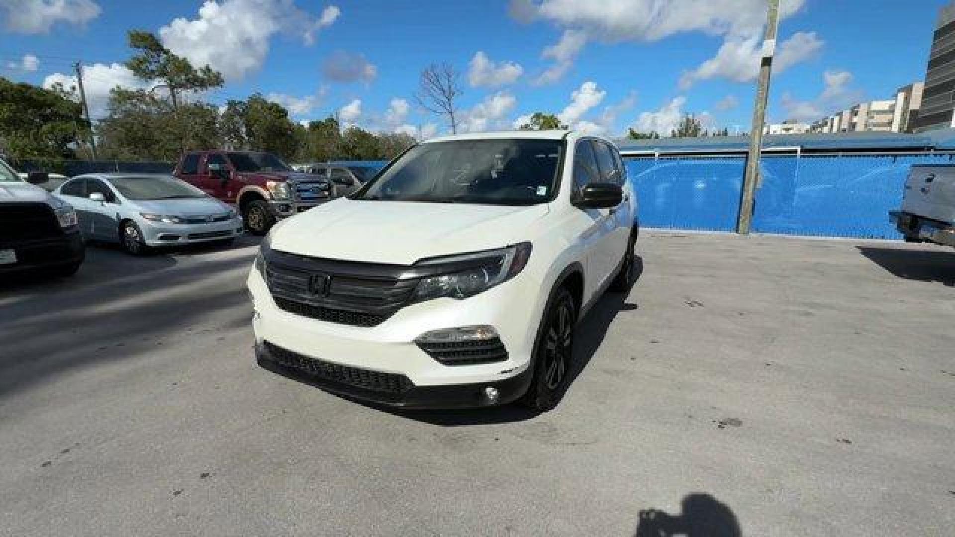 2016 White Honda Pilot EX-L (5FNYF5H57GB) with an 6 3.5 L engine, Automatic transmission, located at 27610 S Dixie Hwy, Homestead, FL, 33032, (305) 749-2348, 25.510241, -80.438301 - ALG Residual Value Awards, Residual Value Awards. Boasts 27 Highway MPG and 19 City MPG! This Honda Pilot boasts a Regular Unleaded V-6 3.5 L/212 engine powering this Automatic transmission. Window Grid Antenna, Wheels: 18 Alloy, Wheels w/Machined Accents.*This Honda Pilot Comes Equipped with These - Photo#0