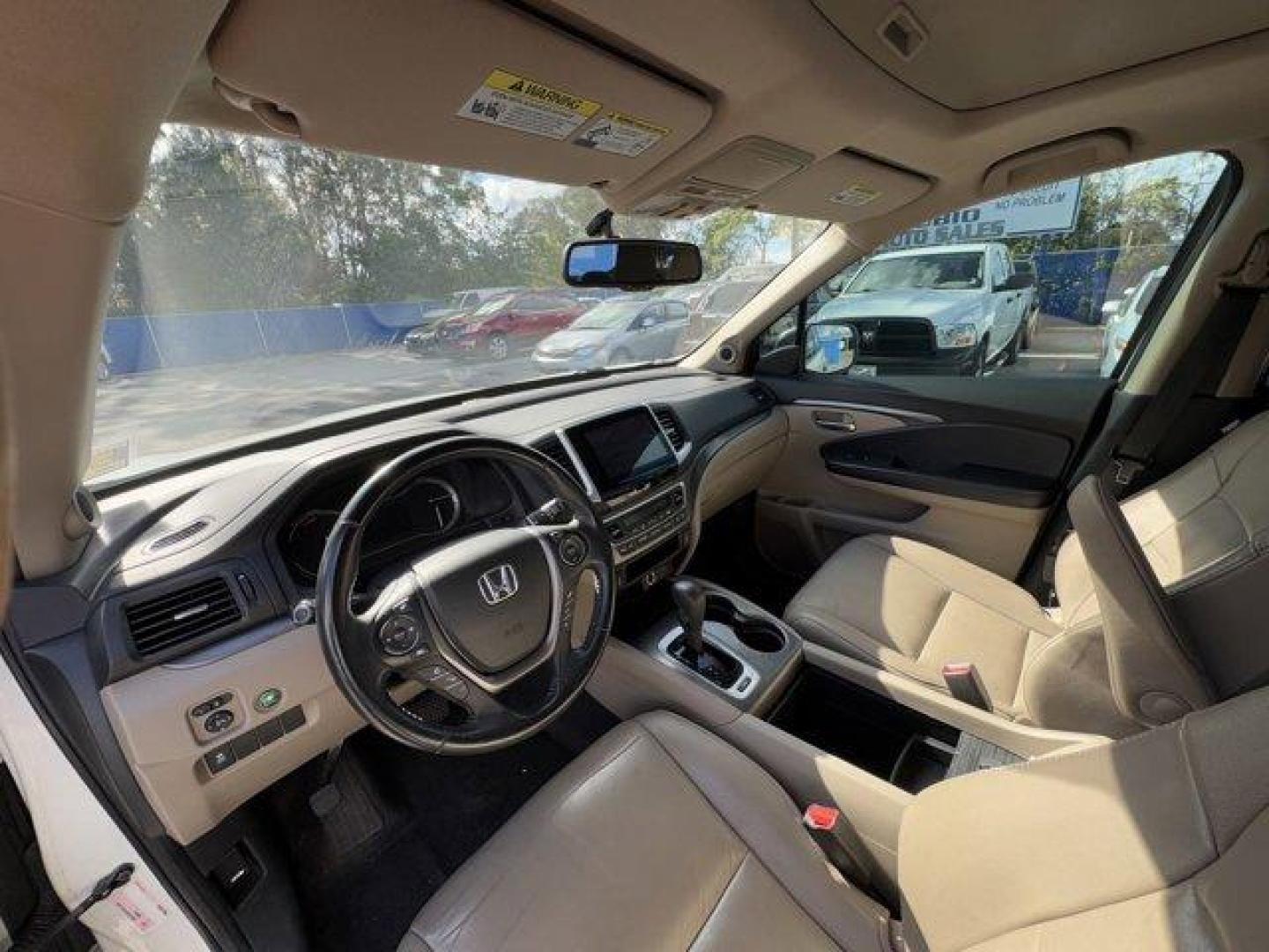 2016 White Honda Pilot EX-L (5FNYF5H57GB) with an 6 3.5 L engine, Automatic transmission, located at 27610 S Dixie Hwy, Homestead, FL, 33032, (305) 749-2348, 25.510241, -80.438301 - ALG Residual Value Awards, Residual Value Awards. Boasts 27 Highway MPG and 19 City MPG! This Honda Pilot boasts a Regular Unleaded V-6 3.5 L/212 engine powering this Automatic transmission. Window Grid Antenna, Wheels: 18 Alloy, Wheels w/Machined Accents.*This Honda Pilot Comes Equipped with These - Photo#10