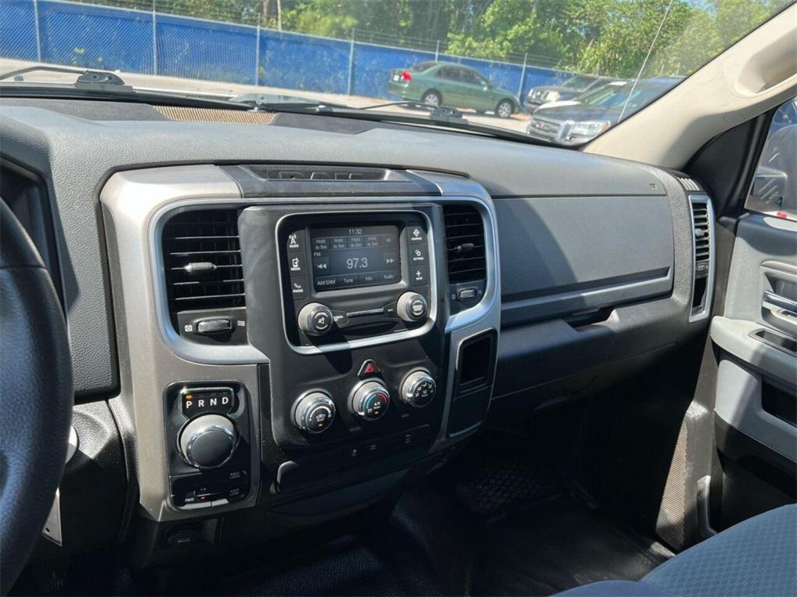 2019 Bright White Clearcoat /Diesel Gray/Black Ram 1500 Classic SLT (1C6RR7LT1KS) with an HEMI 5.7L V8 Multi Displacement VVT engine, Automatic transmission, located at 27610 S Dixie Hwy, Homestead, FL, 33032, (305) 749-2348, 25.510241, -80.438301 - Photo #6