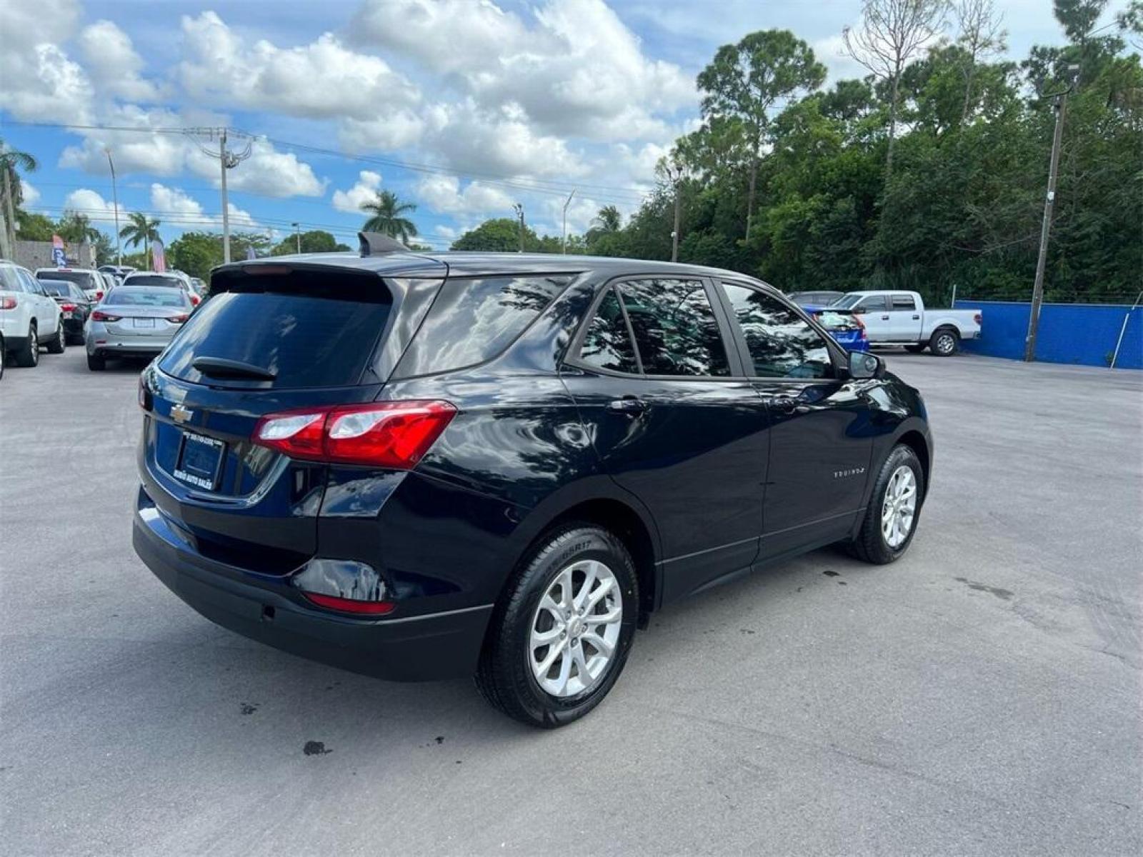 2020 Midnight Blue Metallic /Medium Ash Gray Chevrolet Equinox LS (2GNAXHEVXL6) with an 1.5L DOHC engine, Automatic transmission, located at 27610 S Dixie Hwy, Homestead, FL, 33032, (305) 749-2348, 25.510241, -80.438301 - Photo #2