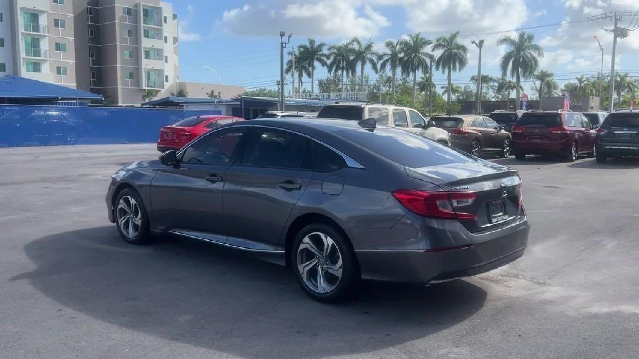 2020 Modern Steel Metallic Honda Accord EX (1HGCV1F43LA) with an 1.5T I4 DOHC 16V Turbocharged VTEC engine, CVT transmission, located at 27610 S Dixie Hwy, Homestead, FL, 33032, (305) 749-2348, 25.510241, -80.438301 - Photo #2