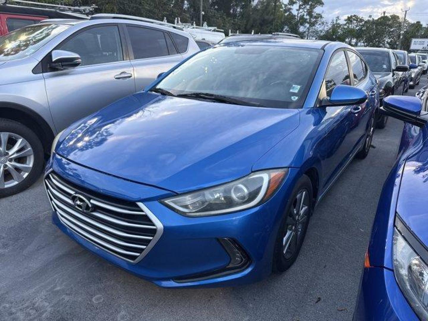 2017 Electric Blue Metallic /Black Hyundai Elantra Value Edition (KMHD84LF2HU) with an 4 2.0 L engine, Automatic transmission, located at 27610 S Dixie Hwy, Homestead, FL, 33032, (305) 749-2348, 25.510241, -80.438301 - IIHS Top Safety Pick+, Top Safety Pick+. Only 86,122 Miles! Boasts 37 Highway MPG and 28 City MPG! This Hyundai Elantra boasts a Regular Unleaded I-4 2.0 L/122 engine powering this Automatic transmission. REVERSIBLE CARGO TRAY, OPTION GROUP 1, FIRST AID KIT.* This Hyundai Elantra Features the Follow - Photo#0