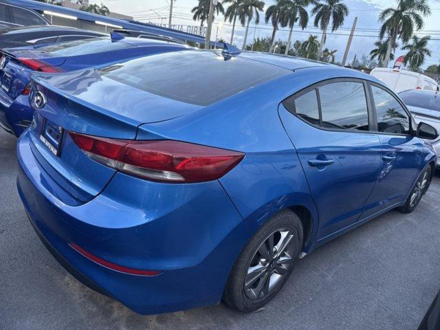 2017 Electric Blue Metallic /Black Hyundai Elantra Value Edition (KMHD84LF2HU) with an 4 2.0 L engine, Automatic transmission, located at 27610 S Dixie Hwy, Homestead, FL, 33032, (305) 749-2348, 25.510241, -80.438301 - IIHS Top Safety Pick+, Top Safety Pick+. Only 86,122 Miles! Boasts 37 Highway MPG and 28 City MPG! This Hyundai Elantra boasts a Regular Unleaded I-4 2.0 L/122 engine powering this Automatic transmission. REVERSIBLE CARGO TRAY, OPTION GROUP 1, FIRST AID KIT.* This Hyundai Elantra Features the Follow - Photo#2