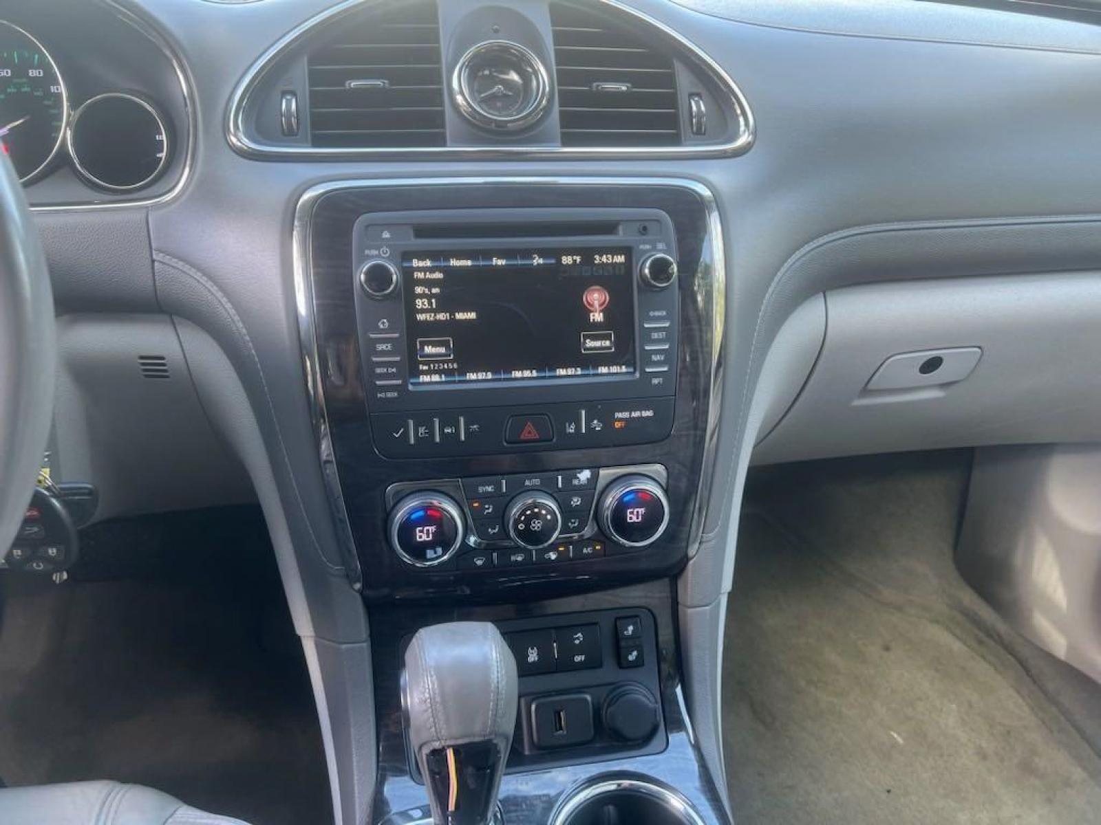 2016 Summit White /Light Titanium Buick Enclave Leather Group (5GAKRBKD9GJ) with an 3.6L V6 SIDI VVT engine, Automatic transmission, located at 27610 S Dixie Hwy, Homestead, FL, 33032, (305) 749-2348, 25.510241, -80.438301 - Photo #7