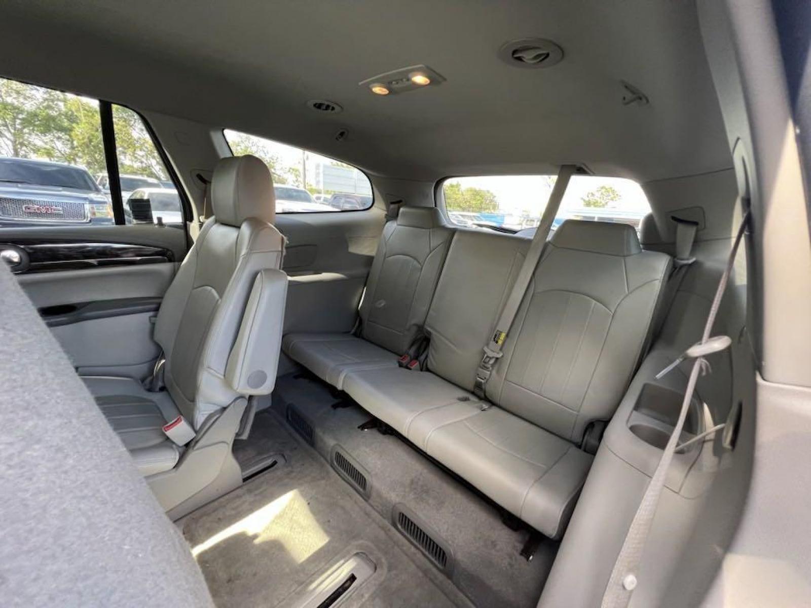 2016 Summit White /Light Titanium Buick Enclave Leather Group (5GAKRBKD9GJ) with an 3.6L V6 SIDI VVT engine, Automatic transmission, located at 27610 S Dixie Hwy, Homestead, FL, 33032, (305) 749-2348, 25.510241, -80.438301 - Photo #14