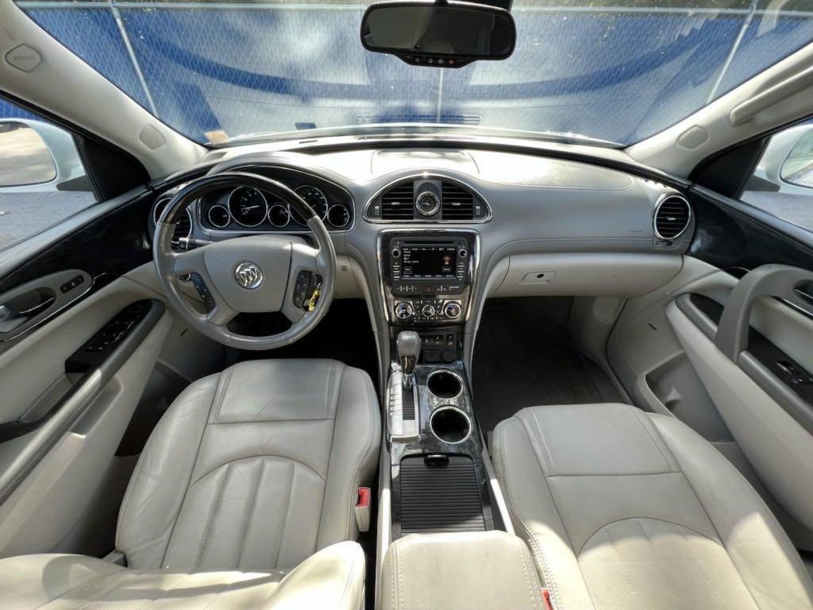 2016 Summit White /Light Titanium Buick Enclave Leather Group (5GAKRBKD9GJ) with an 3.6L V6 SIDI VVT engine, Automatic transmission, located at 27610 S Dixie Hwy, Homestead, FL, 33032, (305) 749-2348, 25.510241, -80.438301 - Photo #20