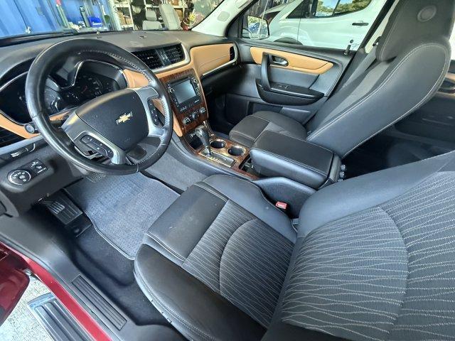 2013 Crystal Red Tintcoat /Ebony/Mojave Chevrolet Traverse 1LT FWD (1GNKRGKD0DJ) with an 6 3.6L engine, Automatic transmission, located at 27610 S Dixie Hwy, Homestead, FL, 33032, (305) 749-2348, 25.510241, -80.438301 - IIHS Top Safety Pick. Only 131,893 Miles! Boasts 24 Highway MPG and 17 City MPG! This Chevrolet Traverse delivers a Gas V6 3.6L/217 engine powering this Automatic transmission. SEATING, 8-PASSENGER (2-3-3 SEATING CONFIGURATION) with 2nd and 3rd row 60/40 split flat-folding bench seat (STD), RECLININ - Photo#10