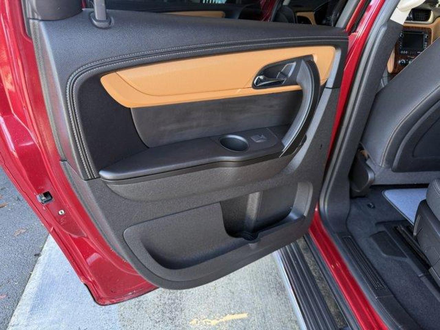 2013 Crystal Red Tintcoat /Ebony/Mojave Chevrolet Traverse 1LT FWD (1GNKRGKD0DJ) with an 6 3.6L engine, Automatic transmission, located at 27610 S Dixie Hwy, Homestead, FL, 33032, (305) 749-2348, 25.510241, -80.438301 - IIHS Top Safety Pick. Only 131,893 Miles! Boasts 24 Highway MPG and 17 City MPG! This Chevrolet Traverse delivers a Gas V6 3.6L/217 engine powering this Automatic transmission. SEATING, 8-PASSENGER (2-3-3 SEATING CONFIGURATION) with 2nd and 3rd row 60/40 split flat-folding bench seat (STD), RECLININ - Photo#14