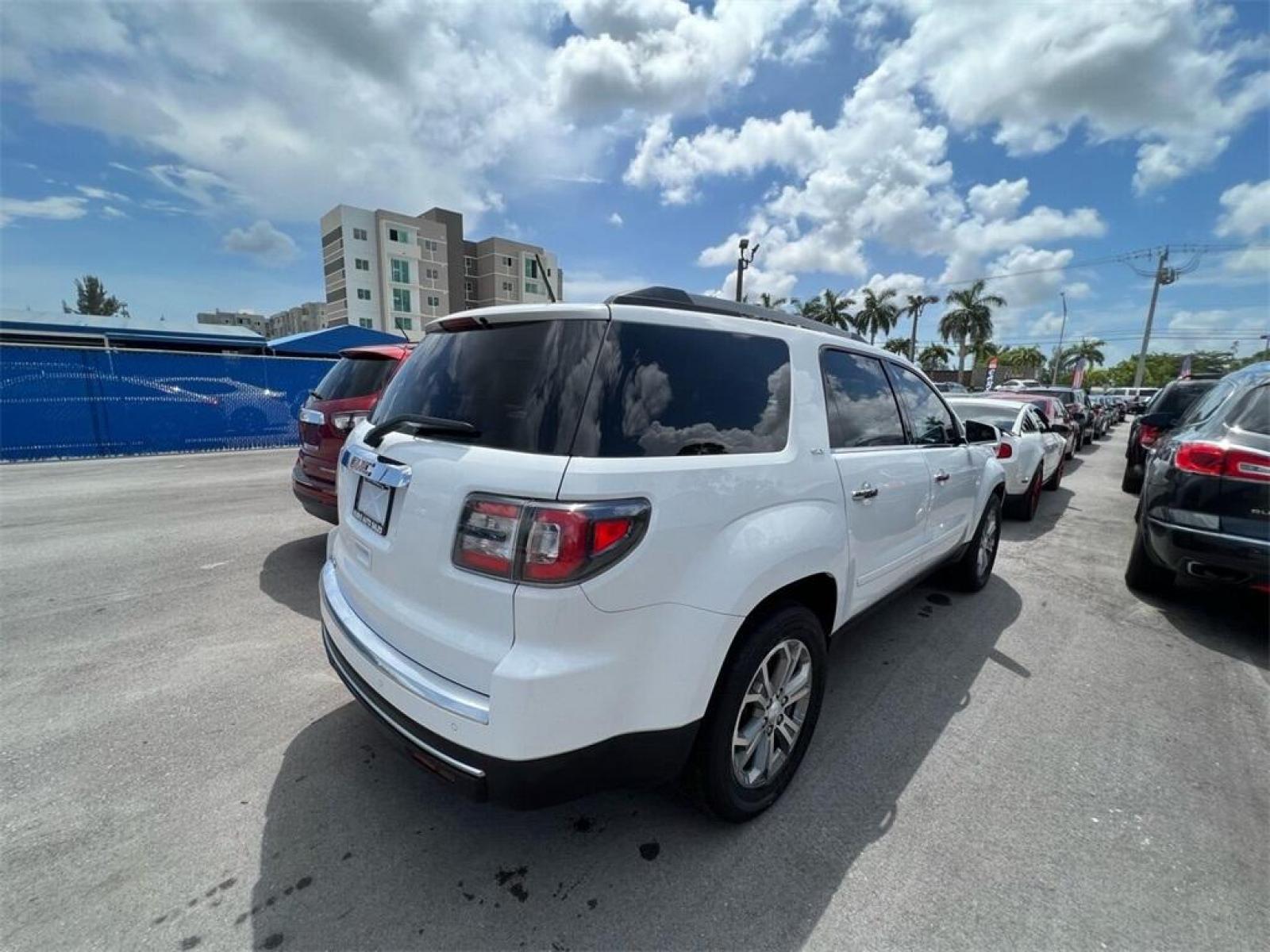 2016 Summit White /Dark Cashmere GMC Acadia SLT-1 (1GKKRRKDXGJ) with an 3.6L V6 SIDI engine, Automatic transmission, located at 27610 S Dixie Hwy, Homestead, FL, 33032, (305) 749-2348, 25.510241, -80.438301 - Photo #1
