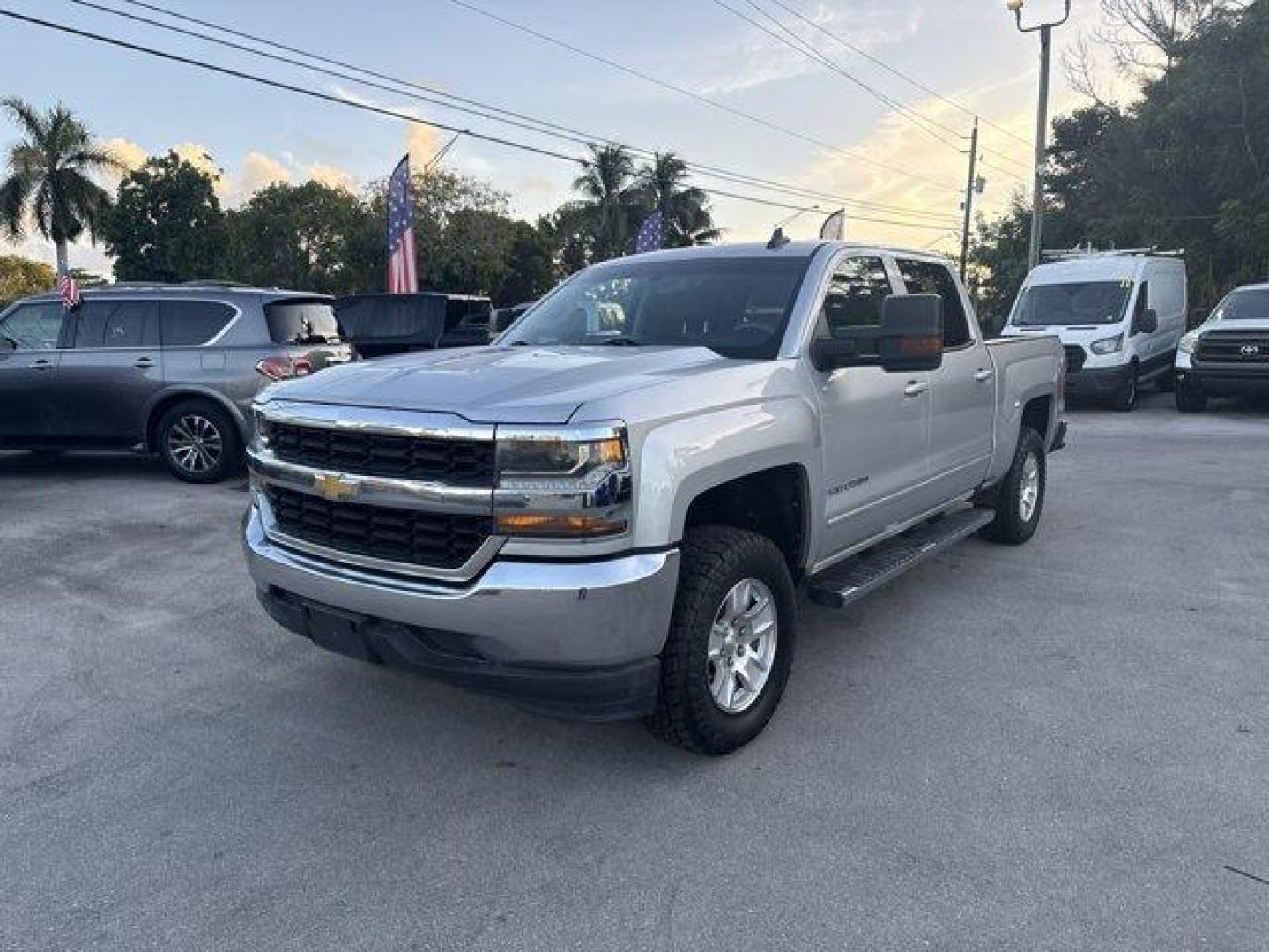2018 Silver Ice Metallic /Dark Ash with Jet Black Interior Accents Chevrolet Silverado 1500 LT (3GCPCREC8JG) with an 8 5.3L engine, Automatic transmission, located at 27610 S Dixie Hwy, Homestead, FL, 33032, (305) 749-2348, 25.510241, -80.438301 - KBB.com 10 Most Awarded Brands. Delivers 23 Highway MPG and 16 City MPG! This Chevrolet Silverado 1500 boasts a Gas/Ethanol V8 5.3L/325 engine powering this Automatic transmission. WIRELESS CHARGING, WHEELS, 17 X 8 (43.2 CM X 20.3 CM) BRIGHT MACHINED ALUMINUM (STD), TRANSMISSION, 6-SPEED AUTOMATIC, - Photo#0