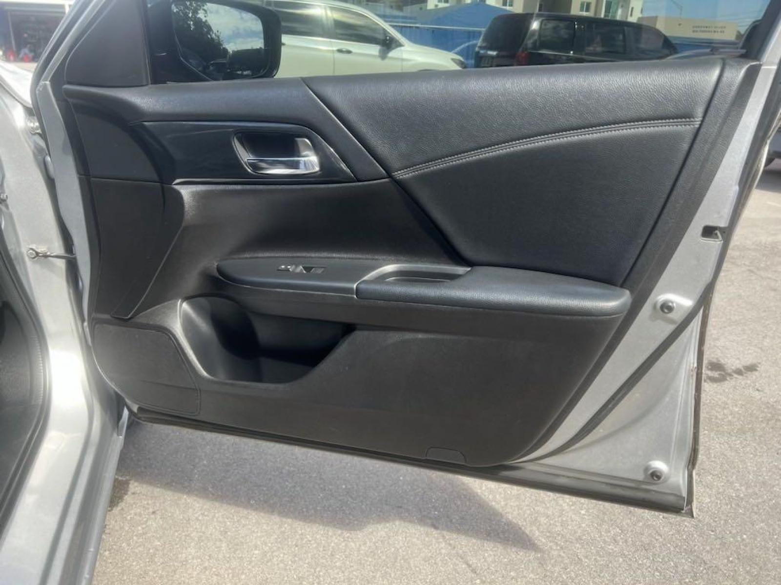 2014 Alabaster Silver Metallic /Black Honda Accord Sport (1HGCR2F5XEA) with an 2.4L I4 DOHC i-VTEC 16V engine, CVT transmission, located at 27610 S Dixie Hwy, Homestead, FL, 33032, (305) 749-2348, 25.510241, -80.438301 - Photo #10