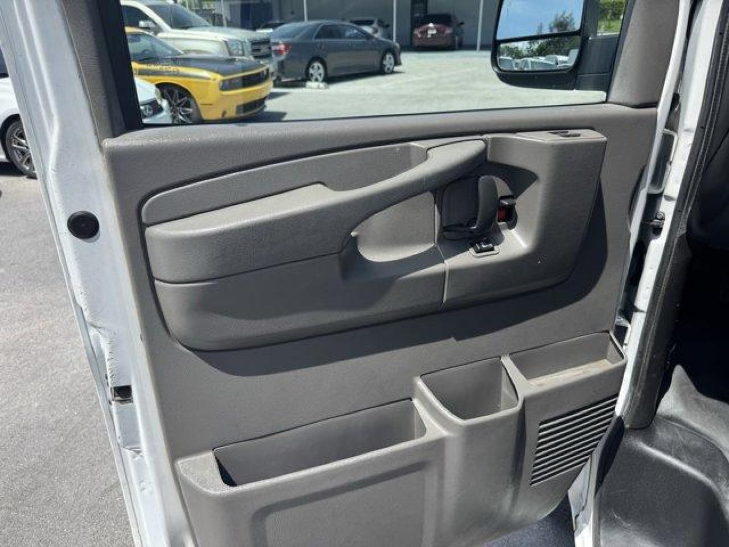 2014 Summit White /Medium Pewter Chevrolet Express Cargo Van Work Van (1GCWGFCA3E1) with an 8 4.8L engine, Automatic transmission, located at 27610 S Dixie Hwy, Homestead, FL, 33032, (305) 749-2348, 25.510241, -80.438301 - KBB.com Brand Image Awards. This Chevrolet Express Cargo Van delivers a Gas/Ethanol V8 4.8L/293 engine powering this Automatic transmission. TRANSMISSION, 6-SPEED AUTOMATIC, HEAVY-DUTY, ELECTRONICALLY CONTROLLED with overdrive tow/haul mode and internal transmission oil cooler (STD), TRAILER WIRING, - Photo#14