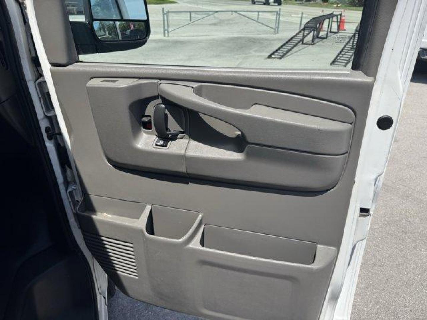 2014 Summit White /Medium Pewter Chevrolet Express Cargo Van Work Van (1GCWGFCA3E1) with an 8 4.8L engine, Automatic transmission, located at 27610 S Dixie Hwy, Homestead, FL, 33032, (305) 749-2348, 25.510241, -80.438301 - KBB.com Brand Image Awards. This Chevrolet Express Cargo Van delivers a Gas/Ethanol V8 4.8L/293 engine powering this Automatic transmission. TRANSMISSION, 6-SPEED AUTOMATIC, HEAVY-DUTY, ELECTRONICALLY CONTROLLED with overdrive tow/haul mode and internal transmission oil cooler (STD), TRAILER WIRING, - Photo#15