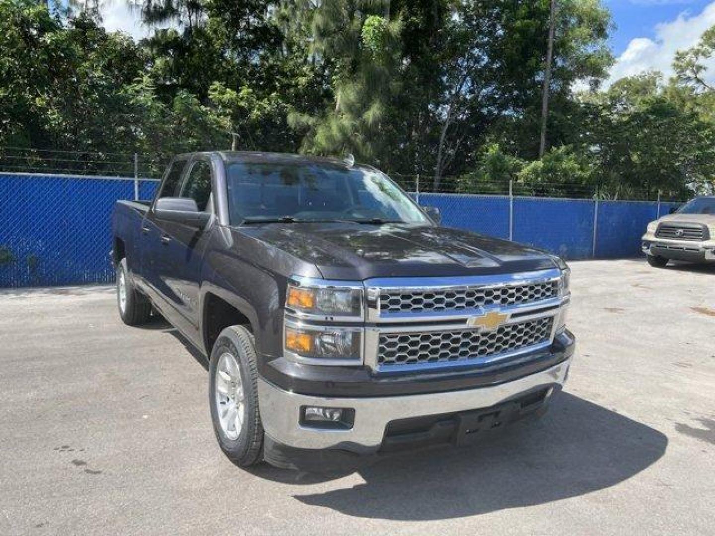 2015 Tungsten Metallic /Jet Black Chevrolet Silverado 1500 LT (1GCRCREH0FZ) with an 6 4.3L engine, Automatic transmission, located at 27610 S Dixie Hwy, Homestead, FL, 33032, (305) 749-2348, 25.510241, -80.438301 - Scores 24 Highway MPG and 18 City MPG! This Chevrolet Silverado 1500 boasts a Gas/Ethanol V6 4.3L/262 engine powering this Automatic transmission. WINDOW, POWER, REAR SLIDING WITH REAR DEFOGGER, WHEELS, 17 X 8 (43.2 CM X 20.3 CM) BRIGHT MACHINED ALUMINUM (STD), UNIVERSAL HOME REMOTE.*This Chevrolet - Photo#1