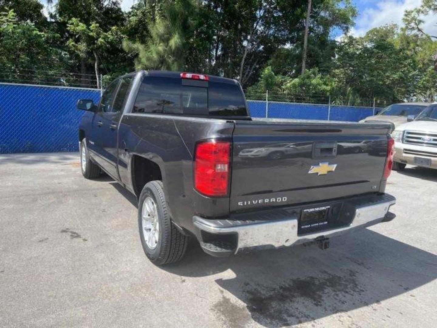 2015 Tungsten Metallic /Jet Black Chevrolet Silverado 1500 LT (1GCRCREH0FZ) with an 6 4.3L engine, Automatic transmission, located at 27610 S Dixie Hwy, Homestead, FL, 33032, (305) 749-2348, 25.510241, -80.438301 - Scores 24 Highway MPG and 18 City MPG! This Chevrolet Silverado 1500 boasts a Gas/Ethanol V6 4.3L/262 engine powering this Automatic transmission. WINDOW, POWER, REAR SLIDING WITH REAR DEFOGGER, WHEELS, 17 X 8 (43.2 CM X 20.3 CM) BRIGHT MACHINED ALUMINUM (STD), UNIVERSAL HOME REMOTE.*This Chevrolet - Photo#3