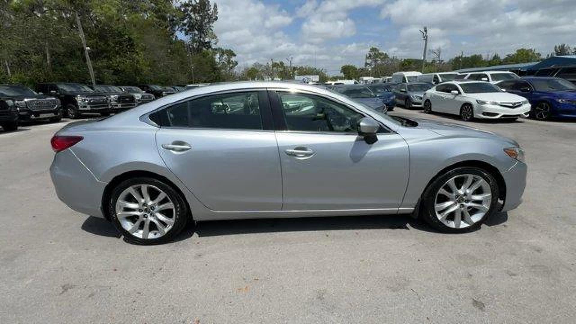 2016 Sonic Silver Metallic /Black Mazda Mazda6 i Touring (JM1GJ1V55G1) with an 4 2.5 L engine, Automatic transmission, located at 27610 S Dixie Hwy, Homestead, FL, 33032, (305) 749-2348, 25.510241, -80.438301 - IIHS Top Safety Pick+, Top Safety Pick+. Delivers 38 Highway MPG and 26 City MPG! This Mazda Mazda6 boasts a Regular Unleaded I-4 2.5 L/152 engine powering this Automatic transmission. Window Grid Antenna, Wheels: 19 Alloy, Variable Intermittent Wipers.* This Mazda Mazda6 Features the Following Opti - Photo#4
