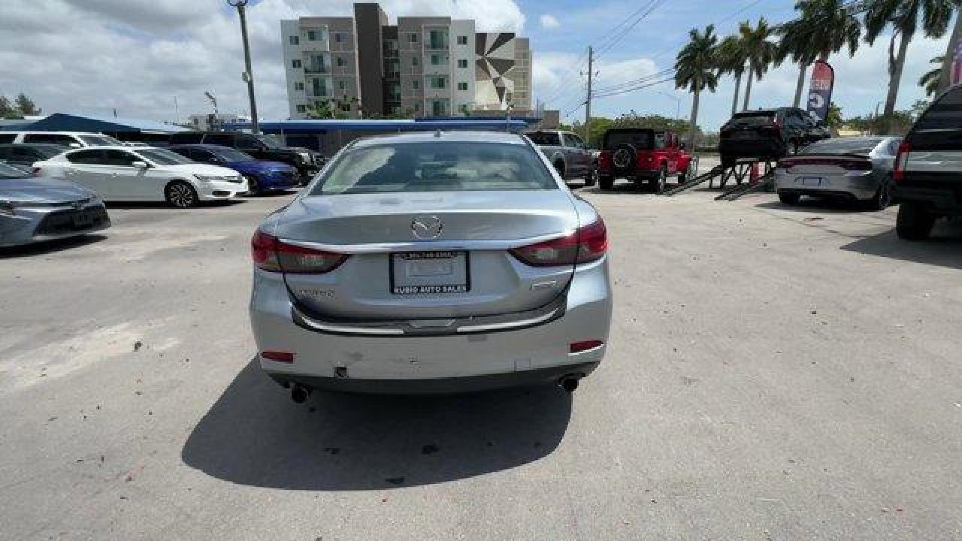 2016 Sonic Silver Metallic /Black Mazda Mazda6 i Touring (JM1GJ1V55G1) with an 4 2.5 L engine, Automatic transmission, located at 27610 S Dixie Hwy, Homestead, FL, 33032, (305) 749-2348, 25.510241, -80.438301 - IIHS Top Safety Pick+, Top Safety Pick+. Delivers 38 Highway MPG and 26 City MPG! This Mazda Mazda6 boasts a Regular Unleaded I-4 2.5 L/152 engine powering this Automatic transmission. Window Grid Antenna, Wheels: 19 Alloy, Variable Intermittent Wipers.* This Mazda Mazda6 Features the Following Opti - Photo#7