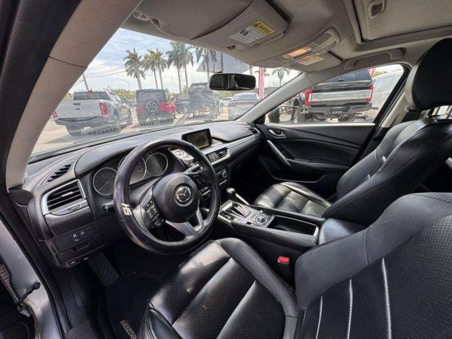2016 Sonic Silver Metallic /Black Mazda Mazda6 i Touring (JM1GJ1V55G1) with an 4 2.5 L engine, Automatic transmission, located at 27610 S Dixie Hwy, Homestead, FL, 33032, (305) 749-2348, 25.510241, -80.438301 - IIHS Top Safety Pick+, Top Safety Pick+. Delivers 38 Highway MPG and 26 City MPG! This Mazda Mazda6 boasts a Regular Unleaded I-4 2.5 L/152 engine powering this Automatic transmission. Window Grid Antenna, Wheels: 19 Alloy, Variable Intermittent Wipers.* This Mazda Mazda6 Features the Following Opti - Photo#10