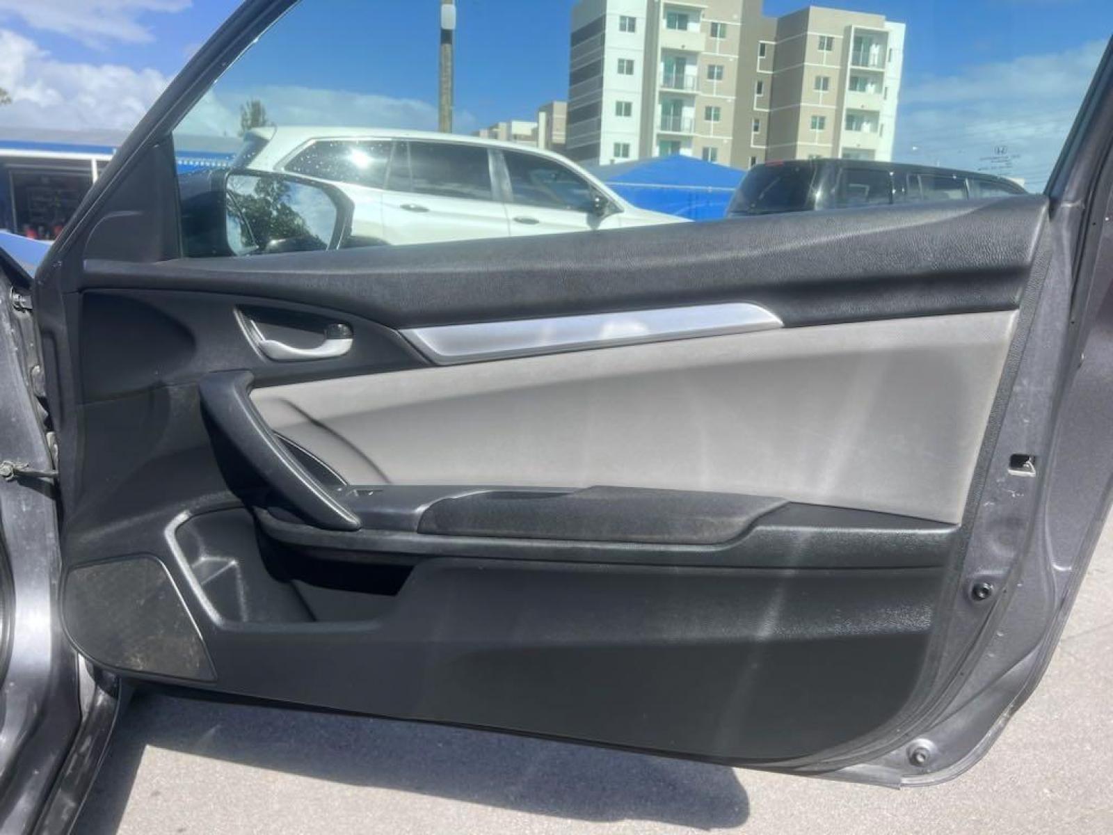 2018 Modern Steel Metallic Honda Civic LX-P (2HGFC4B0XJH) with an 2.0L I4 DOHC 16V i-VTEC engine, CVT transmission, located at 27610 S Dixie Hwy, Homestead, FL, 33032, (305) 749-2348, 25.510241, -80.438301 - Photo #12