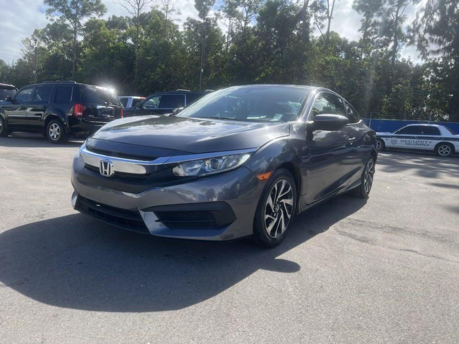 2018 Modern Steel Metallic Honda Civic LX-P (2HGFC4B0XJH) with an 2.0L I4 DOHC 16V i-VTEC engine, CVT transmission, located at 27610 S Dixie Hwy, Homestead, FL, 33032, (305) 749-2348, 25.510241, -80.438301 - Photo #2
