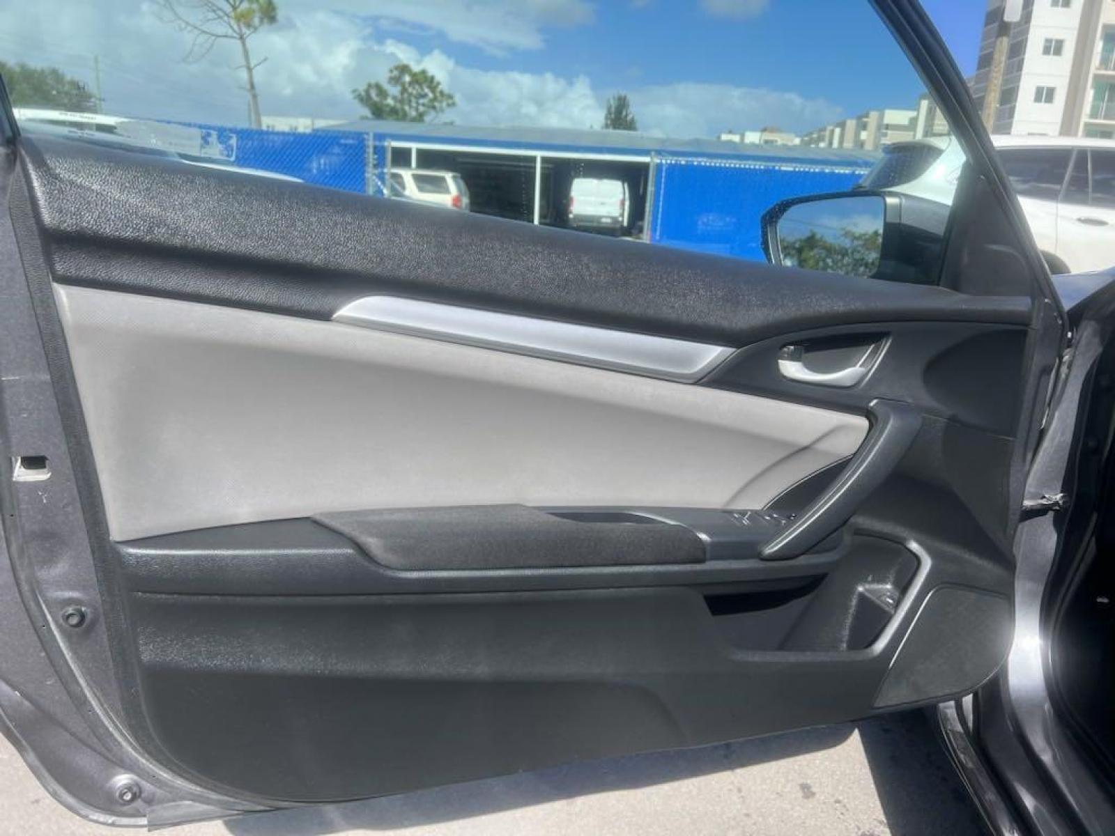 2018 Modern Steel Metallic Honda Civic LX-P (2HGFC4B0XJH) with an 2.0L I4 DOHC 16V i-VTEC engine, CVT transmission, located at 27610 S Dixie Hwy, Homestead, FL, 33032, (305) 749-2348, 25.510241, -80.438301 - Photo #8