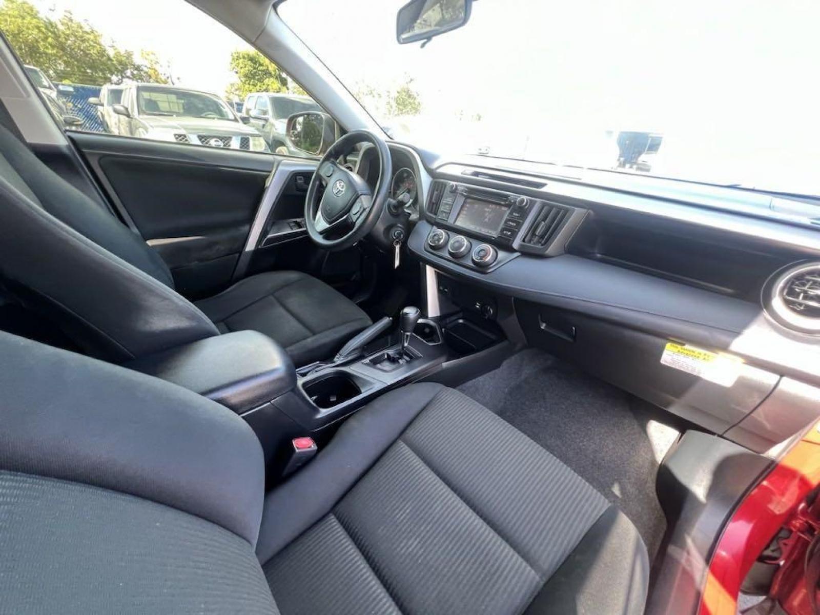 2016 Barcelona Red Metallic Toyota RAV4 LE (JTMZFREV1GJ) with an 2.5L 4-Cylinder DOHC Dual VVT-i engine, Automatic transmission, located at 27610 S Dixie Hwy, Homestead, FL, 33032, (305) 749-2348, 25.510241, -80.438301 - Photo #13