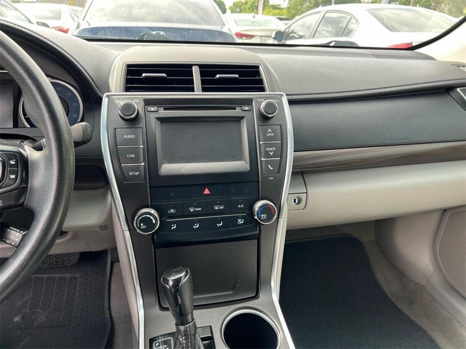 2016 Celestial Silver Metallic /Almond Toyota Camry Special Edition (4T1BF1FK5GU) with an 2.5L I4 SMPI DOHC engine, Automatic transmission, located at 27610 S Dixie Hwy, Homestead, FL, 33032, (305) 749-2348, 25.510241, -80.438301 - Photo #7