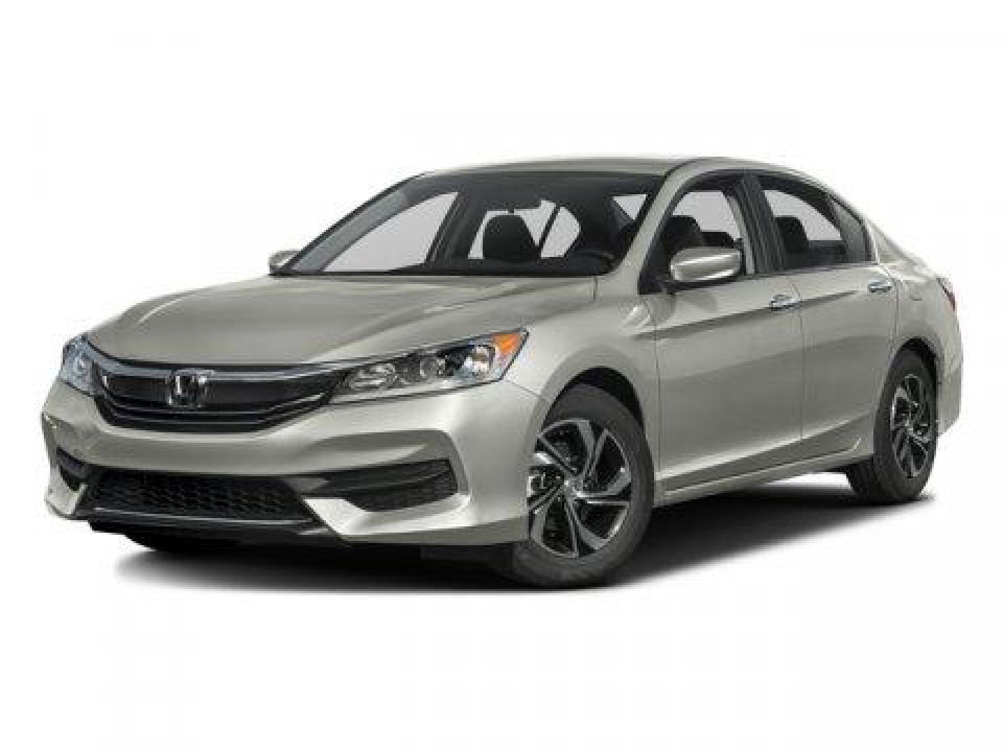 2016 Black Honda Accord Sedan LX (1HGCR2F32GA) with an 4 2.4 L engine, Variable transmission, located at 27610 S Dixie Hwy, Homestead, FL, 33032, (305) 749-2348, 25.510241, -80.438301 - KBB.com Brand Image Awards. Scores 37 Highway MPG and 27 City MPG! This Honda Accord Sedan delivers a Regular Unleaded I-4 2.4 L/144 engine powering this Variable transmission. Window Grid Antenna, Wheels: 16 Alloy, VSA Electronic Stability Control (ESC).* This Honda Accord Sedan Features the Follow - Photo#0