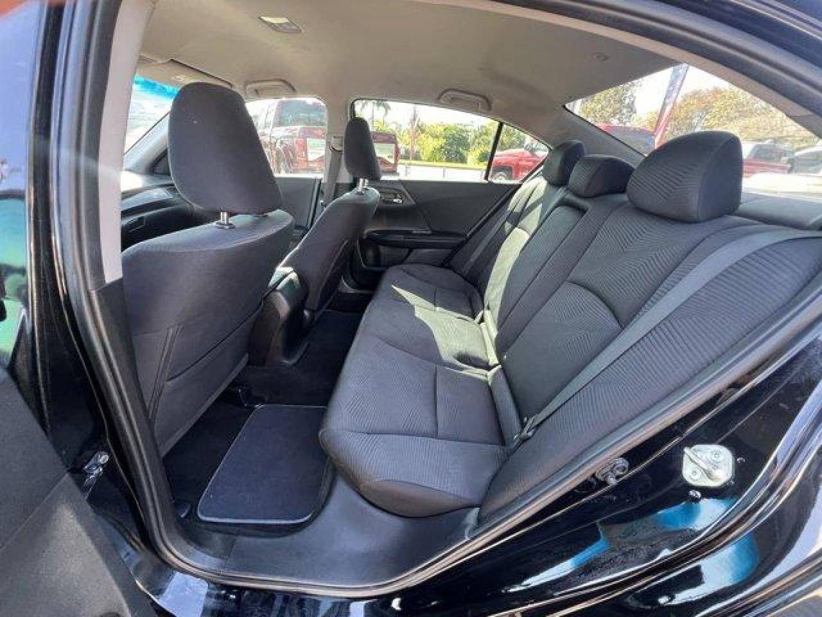 2016 Black Honda Accord Sedan LX (1HGCR2F32GA) with an 4 2.4 L engine, Variable transmission, located at 27610 S Dixie Hwy, Homestead, FL, 33032, (305) 749-2348, 25.510241, -80.438301 - KBB.com Brand Image Awards. Scores 37 Highway MPG and 27 City MPG! This Honda Accord Sedan delivers a Regular Unleaded I-4 2.4 L/144 engine powering this Variable transmission. Window Grid Antenna, Wheels: 16 Alloy, VSA Electronic Stability Control (ESC).* This Honda Accord Sedan Features the Follow - Photo #13