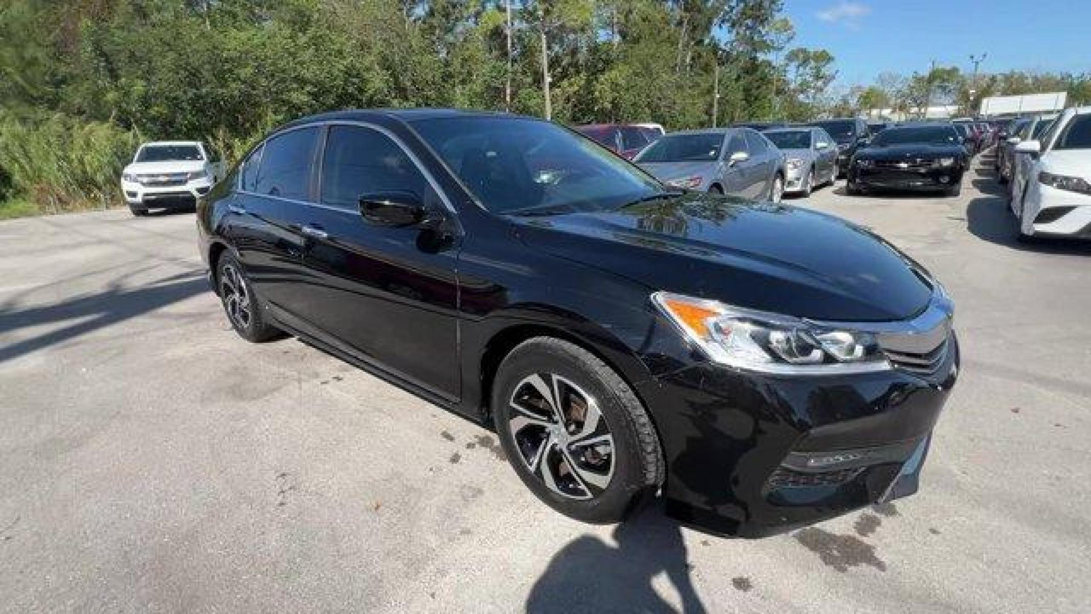 2016 Black Honda Accord Sedan LX (1HGCR2F32GA) with an 4 2.4 L engine, Variable transmission, located at 27610 S Dixie Hwy, Homestead, FL, 33032, (305) 749-2348, 25.510241, -80.438301 - KBB.com Brand Image Awards. Scores 37 Highway MPG and 27 City MPG! This Honda Accord Sedan delivers a Regular Unleaded I-4 2.4 L/144 engine powering this Variable transmission. Window Grid Antenna, Wheels: 16 Alloy, VSA Electronic Stability Control (ESC).* This Honda Accord Sedan Features the Follow - Photo #6