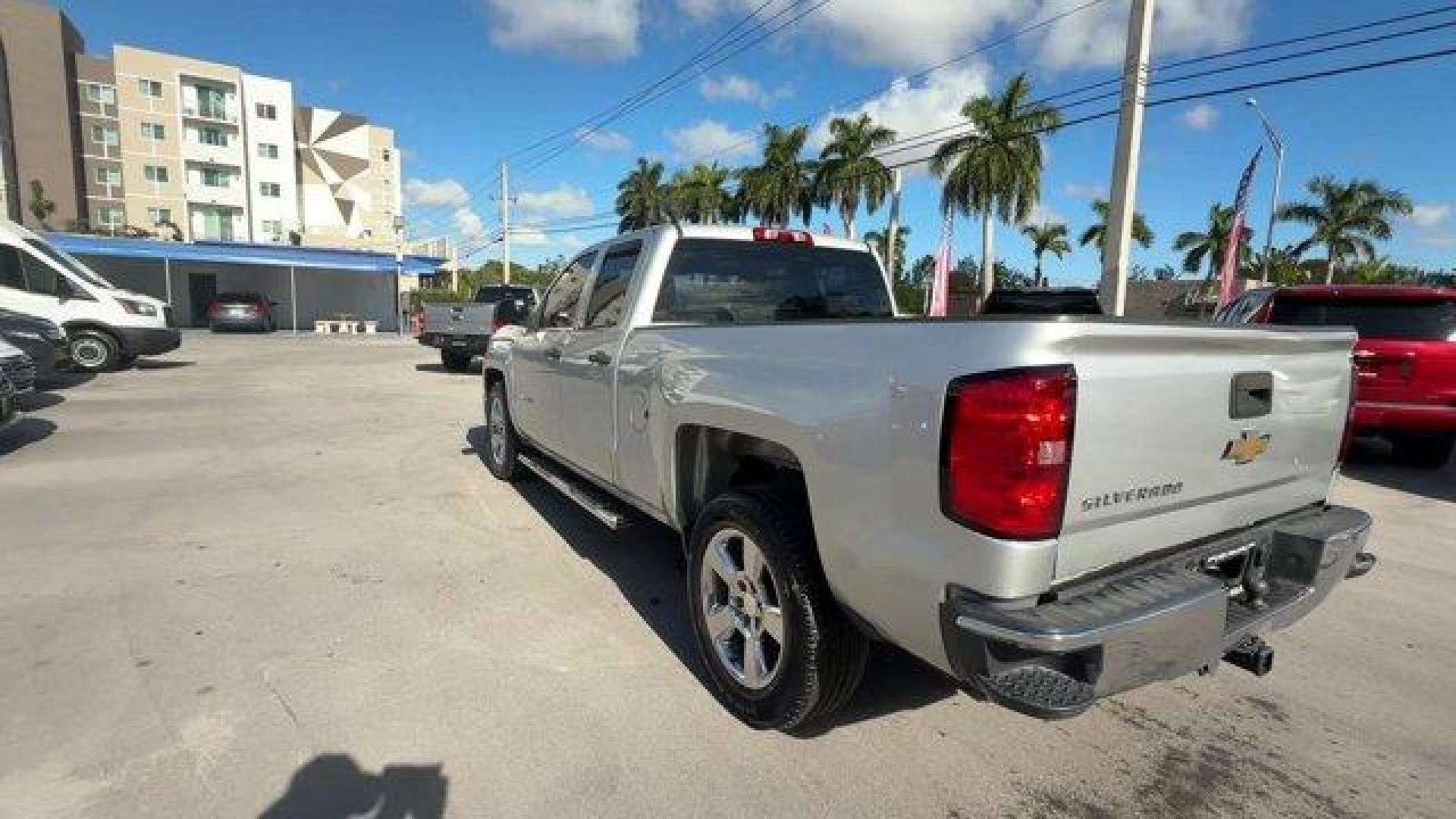 2014 Silver Chevrolet Silverado 1500 Work Truck (1GCRCPEH7EZ) with an 6 4.3L engine, Automatic transmission, located at 27610 S Dixie Hwy, Homestead, FL, 33032, (305) 749-2348, 25.510241, -80.438301 - NACTOY 2014 North American Truck of the Year. Boasts 24 Highway MPG and 18 City MPG! This Chevrolet Silverado 1500 delivers a Gas/Ethanol V6 4.3L/262 engine powering this Automatic transmission. TRANSMISSION, 6-SPEED AUTOMATIC, ELECTRONICALLY CONTROLLED with overdrive and tow/haul mode. Includes Cru - Photo#2
