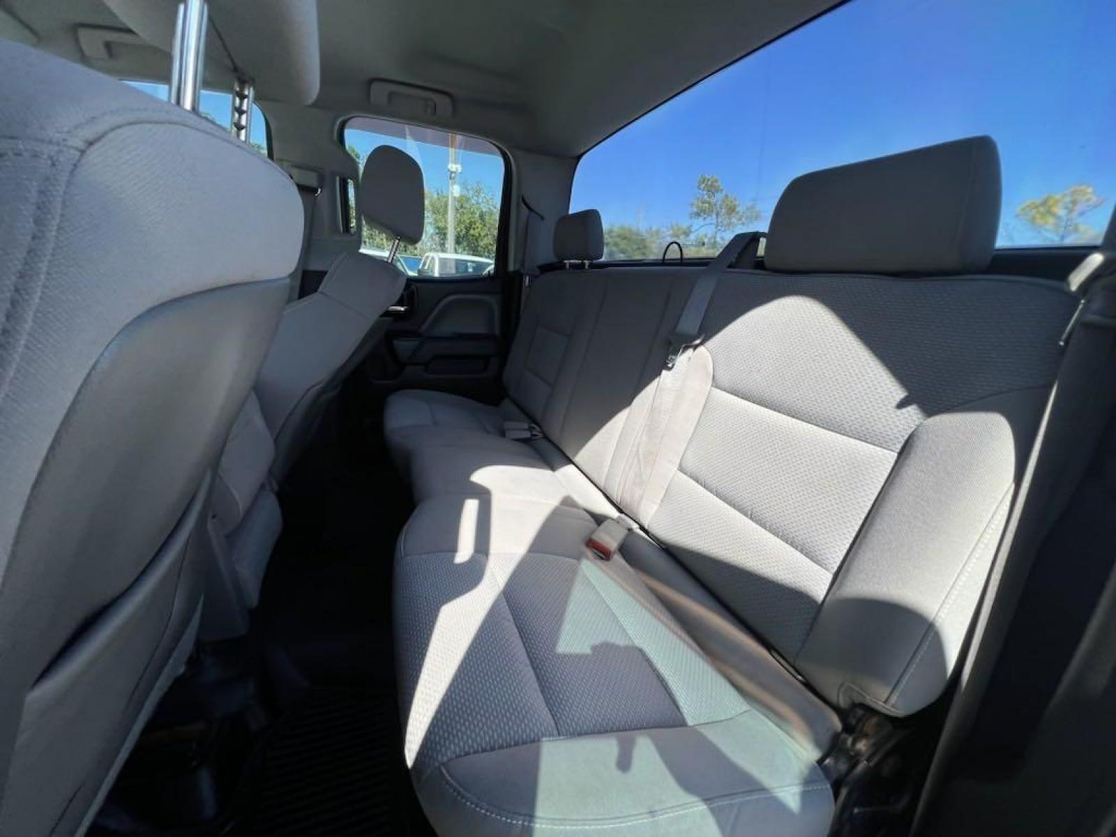 2014 Silver Ice Metallic /Jet Black/Dark Ash Chevrolet Silverado 1500 Work Truck (1GCRCPEH7EZ) with an EcoTec3 4.3L V6 Flex Fuel engine, Automatic transmission, located at 27610 S Dixie Hwy, Homestead, FL, 33032, (305) 749-2348, 25.510241, -80.438301 - Photo #4