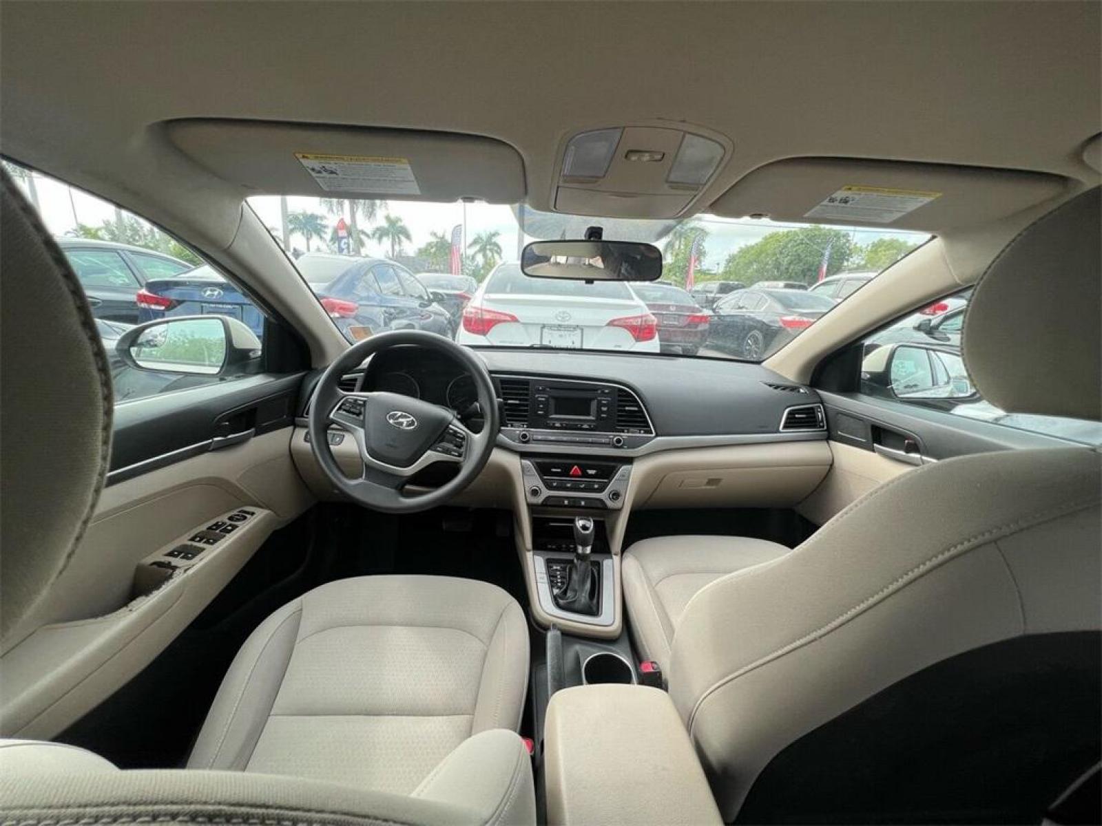 2017 Mineral Beige Pearl /Beige Hyundai Elantra SE (KMHD74LF2HU) with an 2.0L 4-Cylinder DOHC 16V engine, Automatic transmission, located at 27610 S Dixie Hwy, Homestead, FL, 33032, (305) 749-2348, 25.510241, -80.438301 - Photo #4
