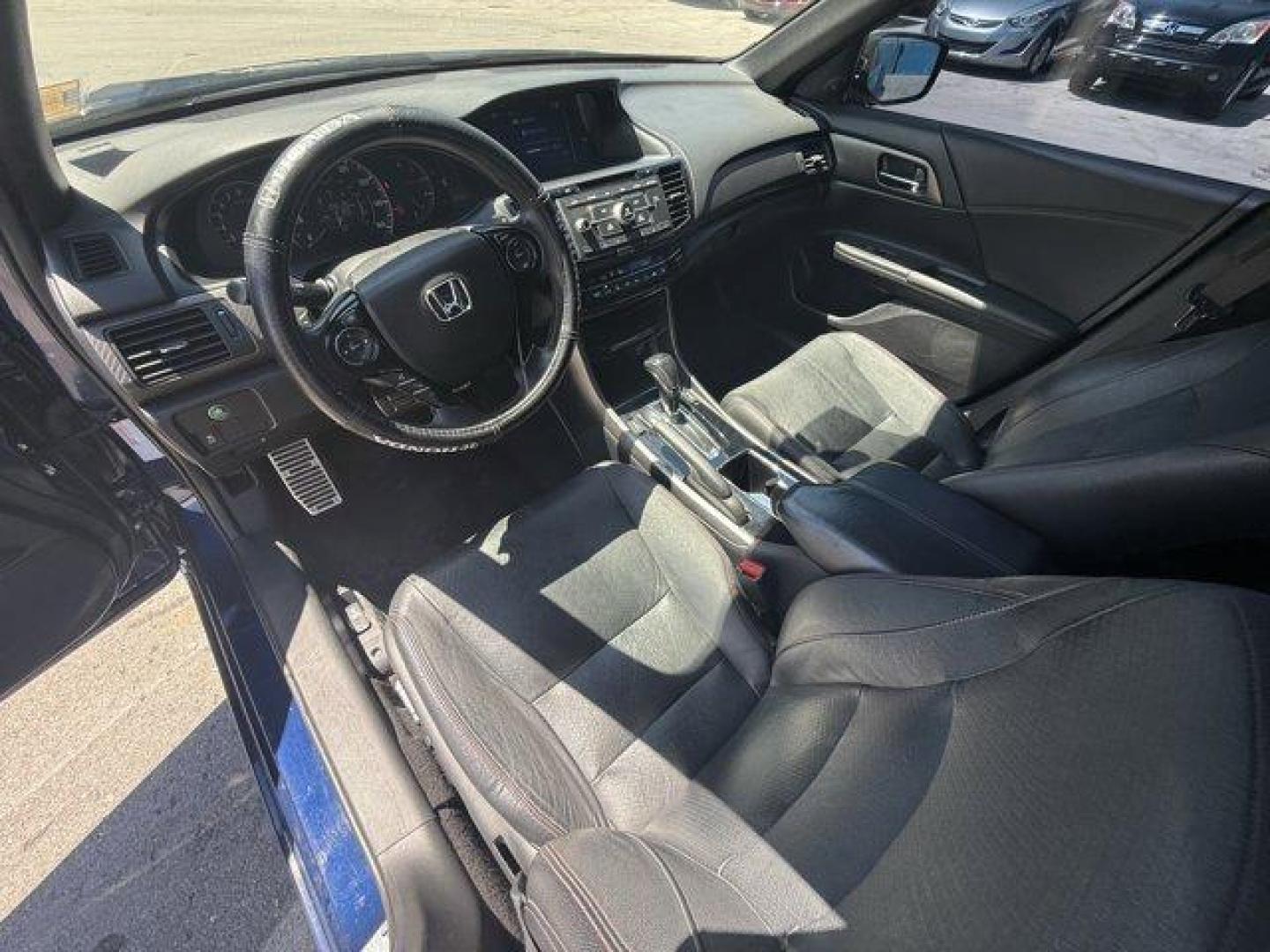 2017 Blue Honda Accord Sedan Sport Special Edition (1HGCR2F18HA) with an 4 2.4 L engine, Variable transmission, located at 27610 S Dixie Hwy, Homestead, FL, 33032, (305) 749-2348, 25.510241, -80.438301 - IIHS Top Safety Pick+. Only 63,184 Miles! Scores 34 Highway MPG and 26 City MPG! This Honda Accord Sedan boasts a Regular Unleaded I-4 2.4 L/144 engine powering this Variable transmission. Window Grid Antenna, Wheels: 19 Alloy, VSA Electronic Stability Control (ESC).*This Honda Accord Sedan Comes Eq - Photo#9